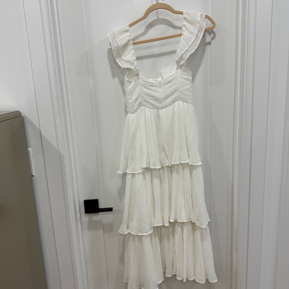 NWT RACHEL PARCELL
Flutter Bustier Midaxi Dress- size 2￼ - Picture 6 of 8